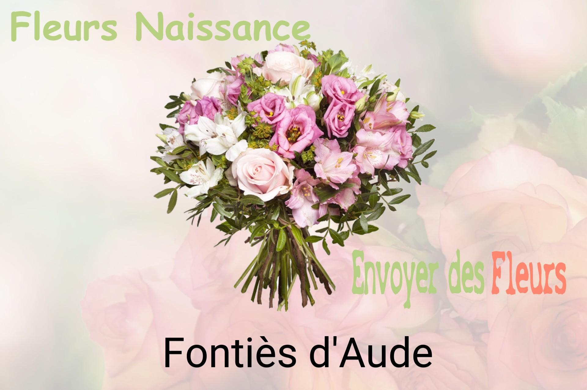 Bouquet de fleurs de naissance livré à Fontiès-d'Aude